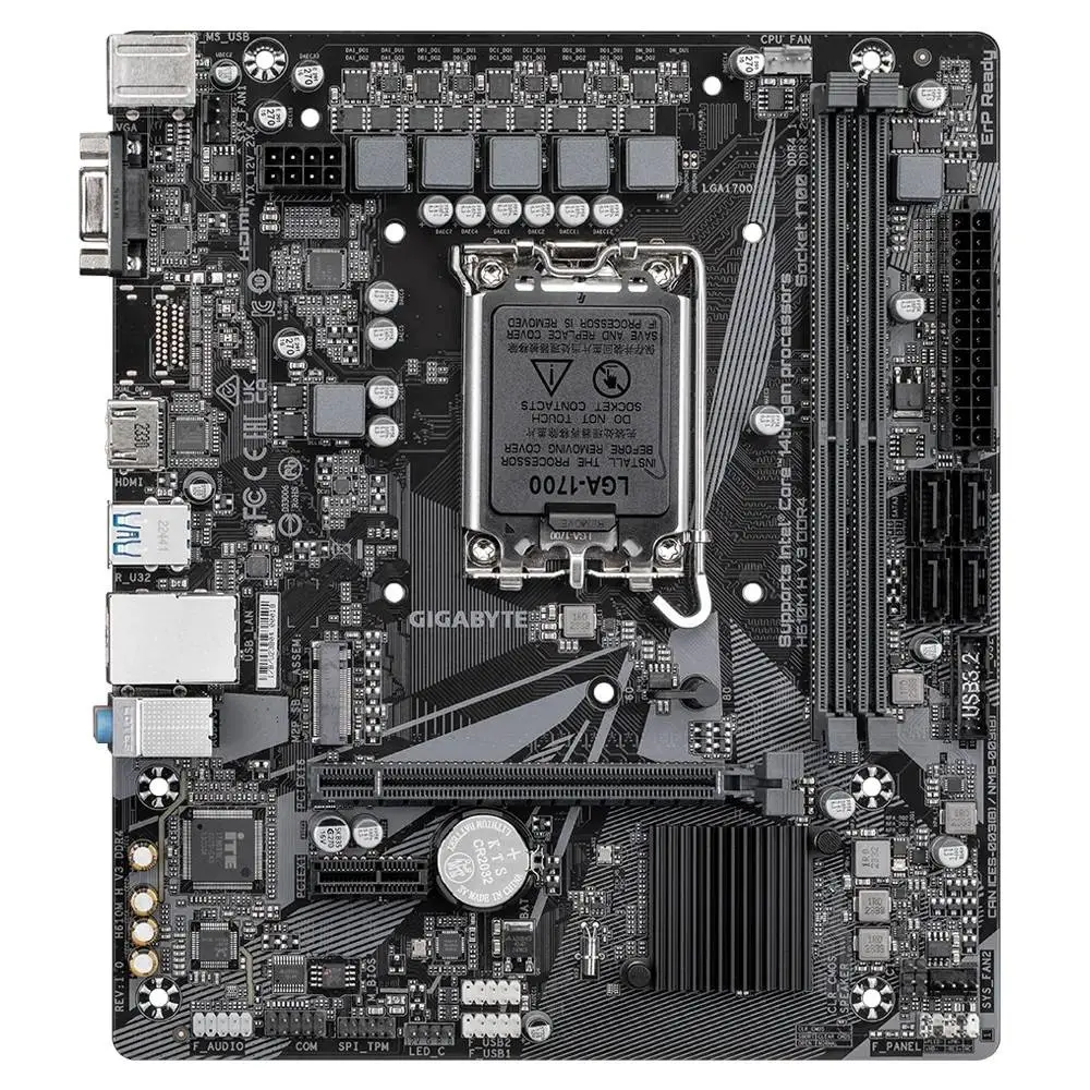 Дънна платка Gigabyte H610M H V3 DDR4 LGA1700