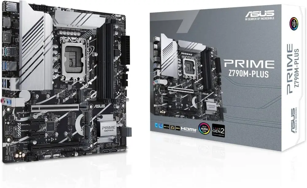 Дънна платка ASUS PRIME Z790M-PLUS DDR5 LGA1700 - 90MB1E70-M1EAY0