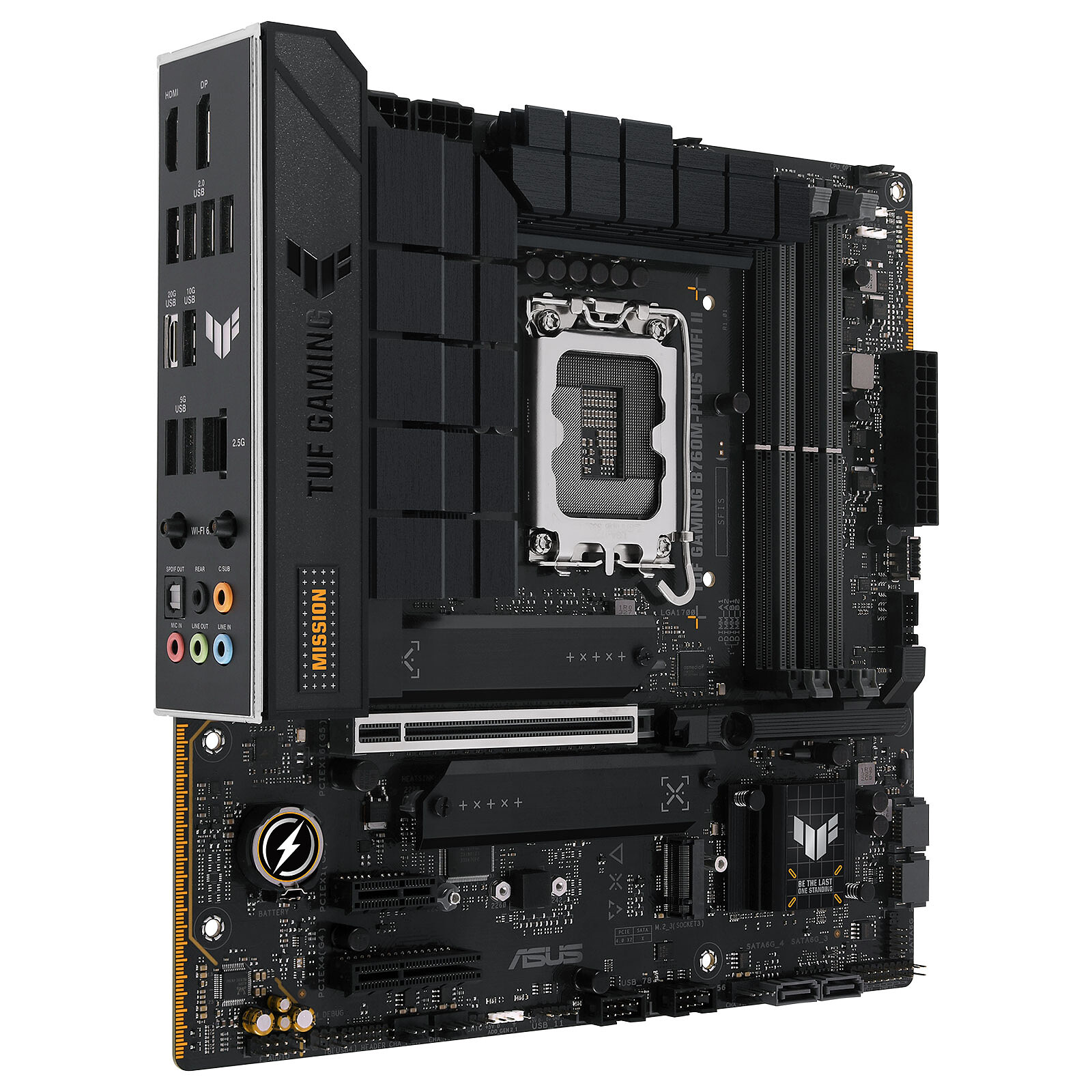 Carte mère ASUS TUF GAMING B760M-PLUS WIFI II - 90MB1HE0-M0EAY0