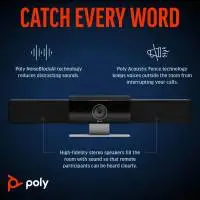 Poly Studio USB Video Bar Система за видеоконферентна връзка 