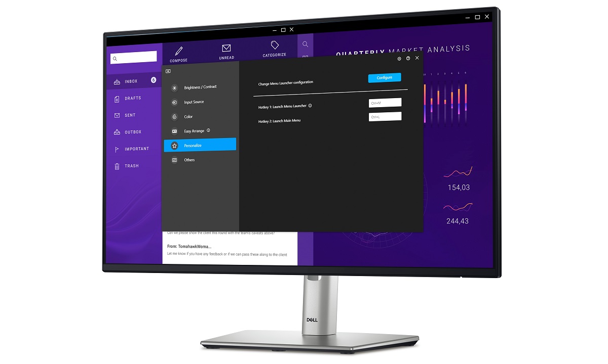 Монитор DELL P2425H, 23.8", IPS, FHD 1920x1080, 100Hz, 8ms, 99% sRGB, DP 