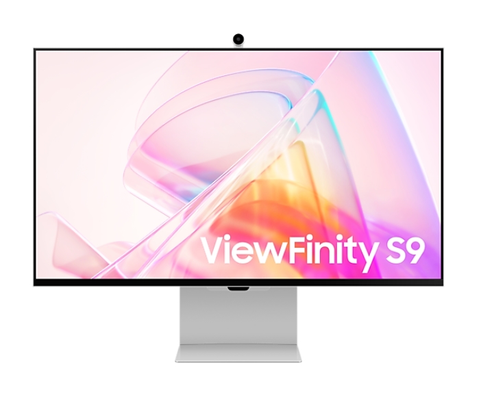 Монитор Samsung LS27C902PAUXDU ViewFinity S9 S90PC, 27", IPS, 5120x2880, 60Hz, 5ms, Wireless DEX, Mini-DP, USB hub, Thunderbolt