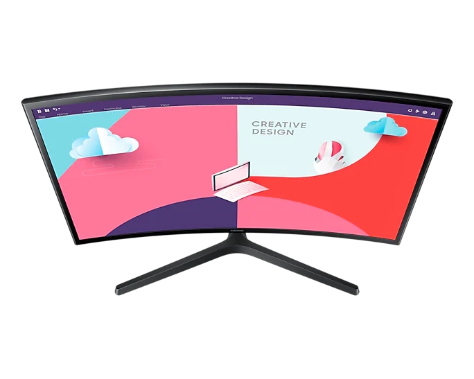 Монитор Samsung LS24C366EA, 24" Curved VA, FHD 1920x1080, 75Hz, 4ms, HDMI, AMD FreeSync