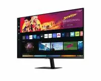 Монитор Samsung 32BM700, 32" VA LED, SMART, 4K UHD 3840x2160, 60Hz, 4ms, HDR10, USB-C, USB2.0, Wi-Fi, Bluetooth