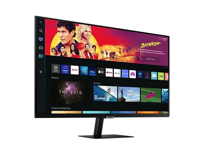 Монитор Samsung 32BM700, 32" VA LED, SMART, 4K UHD 3840x2160, 60Hz, 4ms, HDR10, USB-C, USB2.0, Wi-Fi, Bluetooth