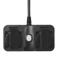 Смарт контакт Edimax SP-1122WTO 2 гнезда за вътрешна или външна употреба, WiFi