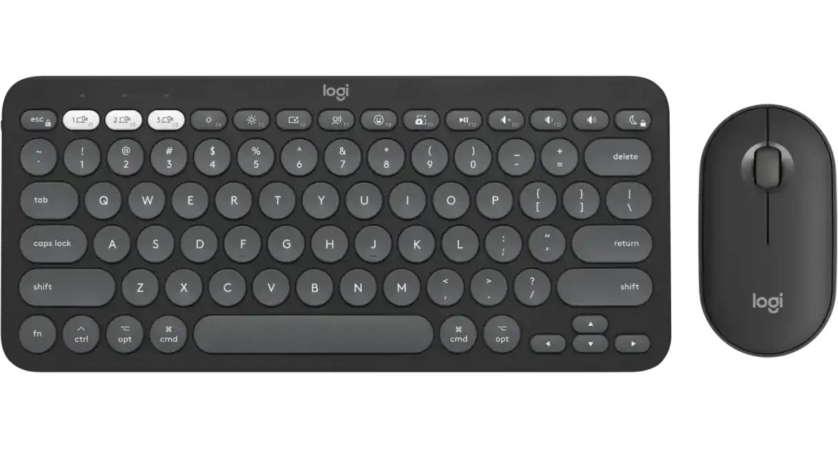 Комплект мишка и клавиатура LOGITECH Pebble 2 for MAC -  920-012244
