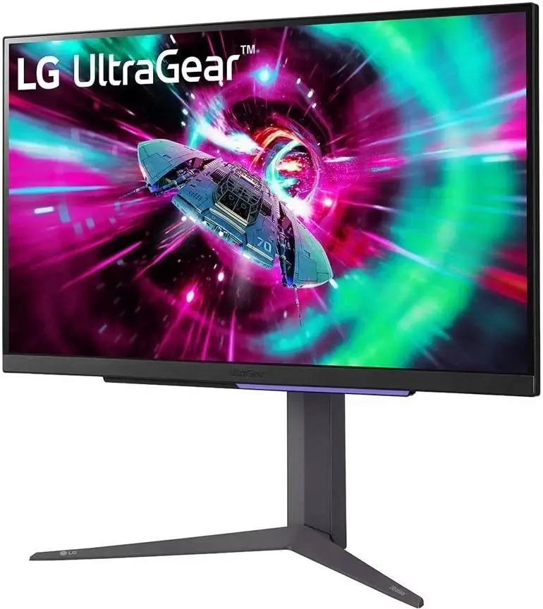 Монитор LG UltraGear 27GR93U-B, 27", IPS, UHD 4K 3840x2160, 144Hz, 1ms, HDR10, AMD FreeSync Premium
