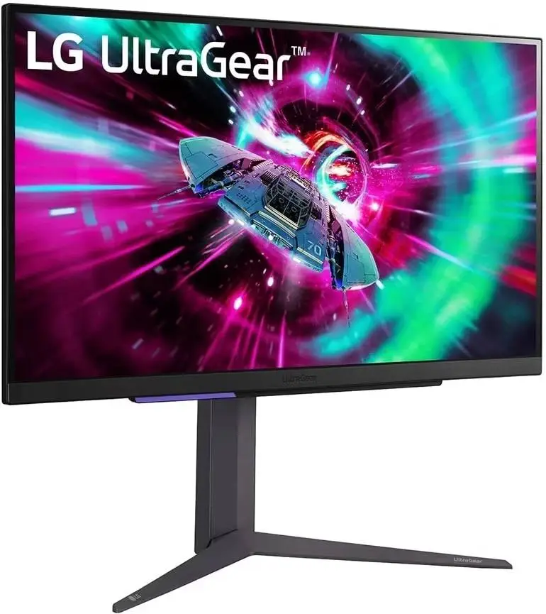 Монитор LG UltraGear 27GR93U-B, 27", IPS, UHD 4K 3840x2160, 144Hz, 1ms, HDR10, AMD FreeSync Premium