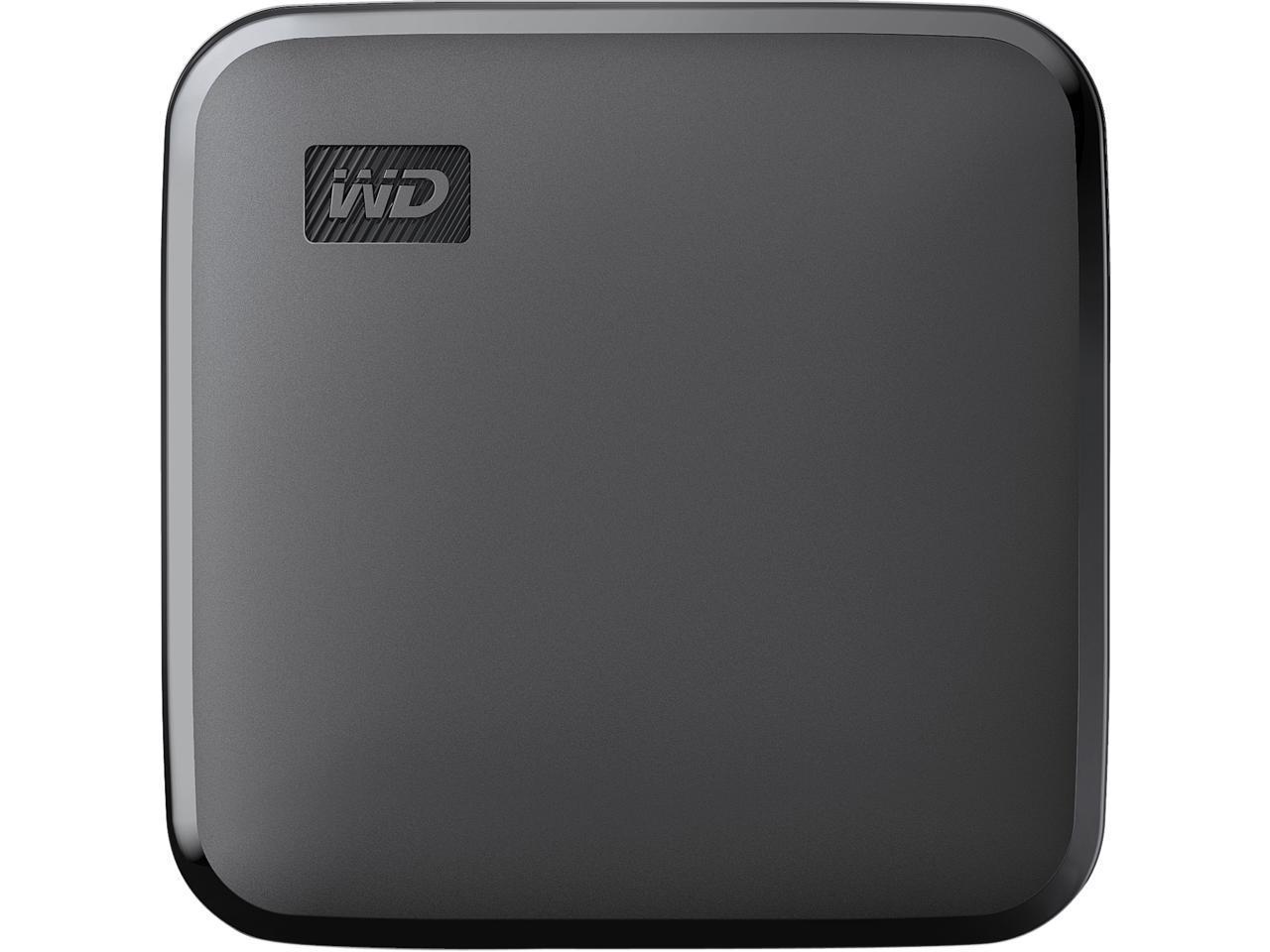 SSD extern WD Elements SE, Portabil, 2TB, USB 3.0, Negru