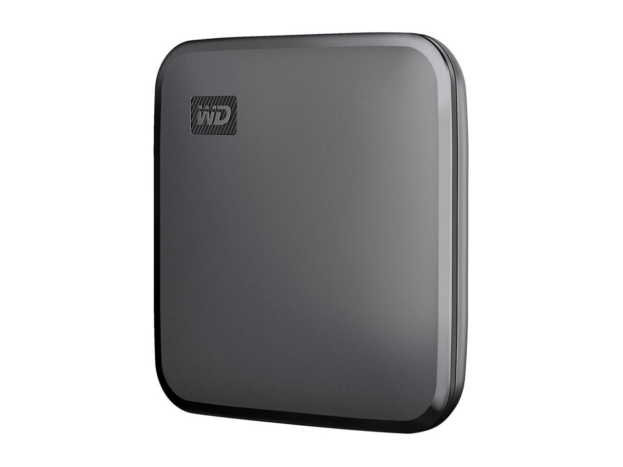 SSD extern WD Elements SE, Portabil, 2TB, USB 3.0, Negru