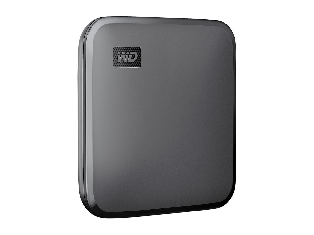 SSD extern WD Elements SE, Portabil, 2TB, USB 3.0, Negru