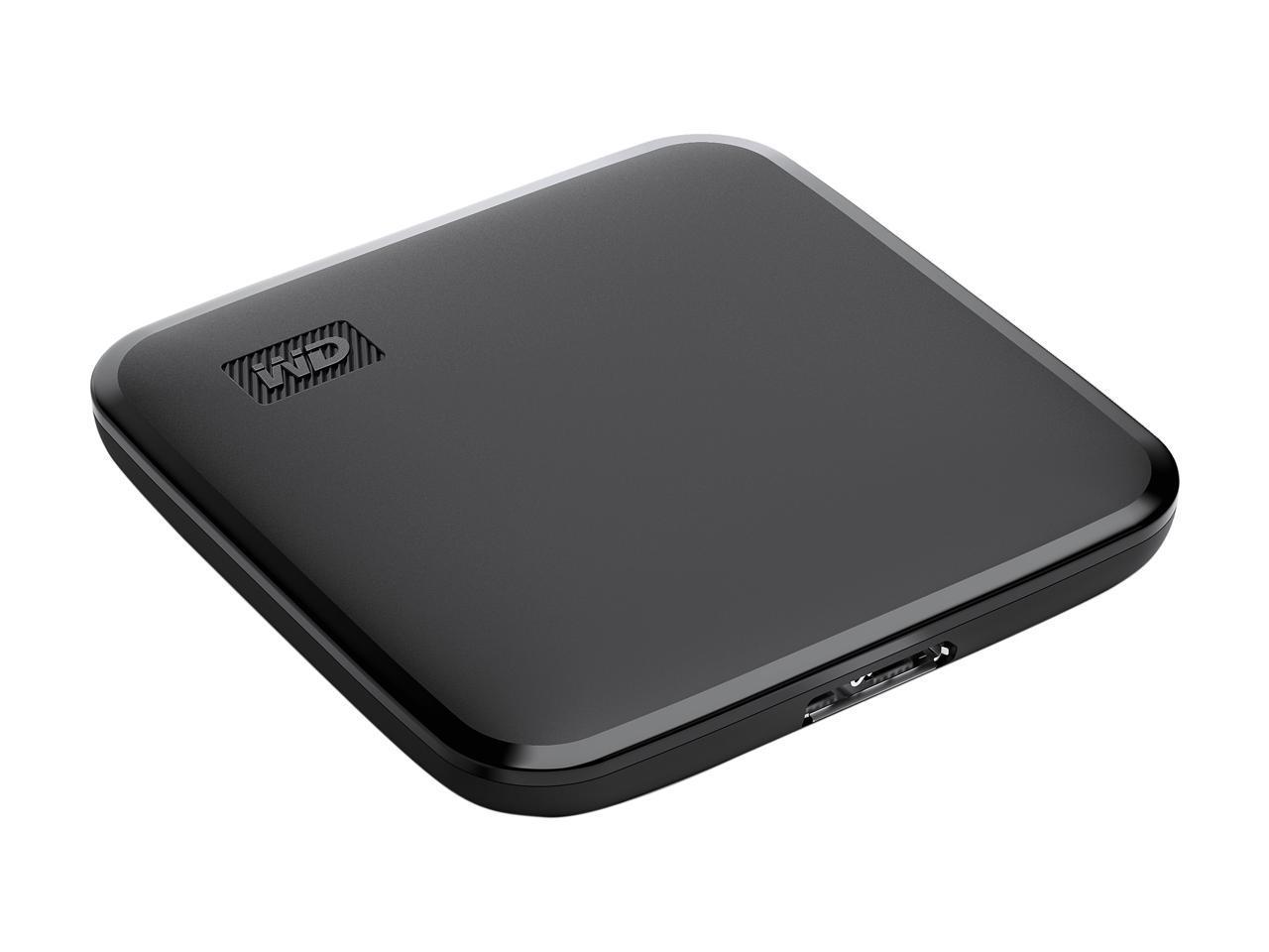 SSD extern WD Elements SE, Portabil, 2TB, USB 3.0, Negru