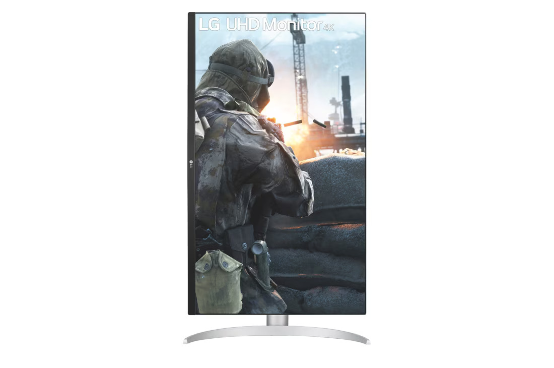 Монитор LG 32UP55NP-W, 31.5W, VA, UHD 4K 3840x2160, 60Hz, 4ms, AMD FreeSync, USB-C, DP, HDMI