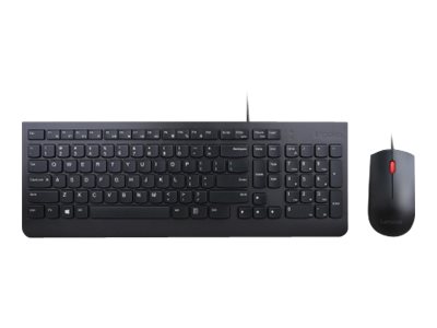 Комплект мишка и клавиатура LENOVO Essential  - Bulgarian