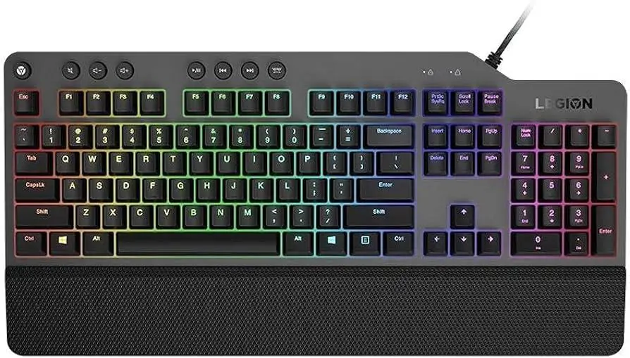 Tastatură mecanică de gaming LENOVO Legion K500 RGB - GY40T26478