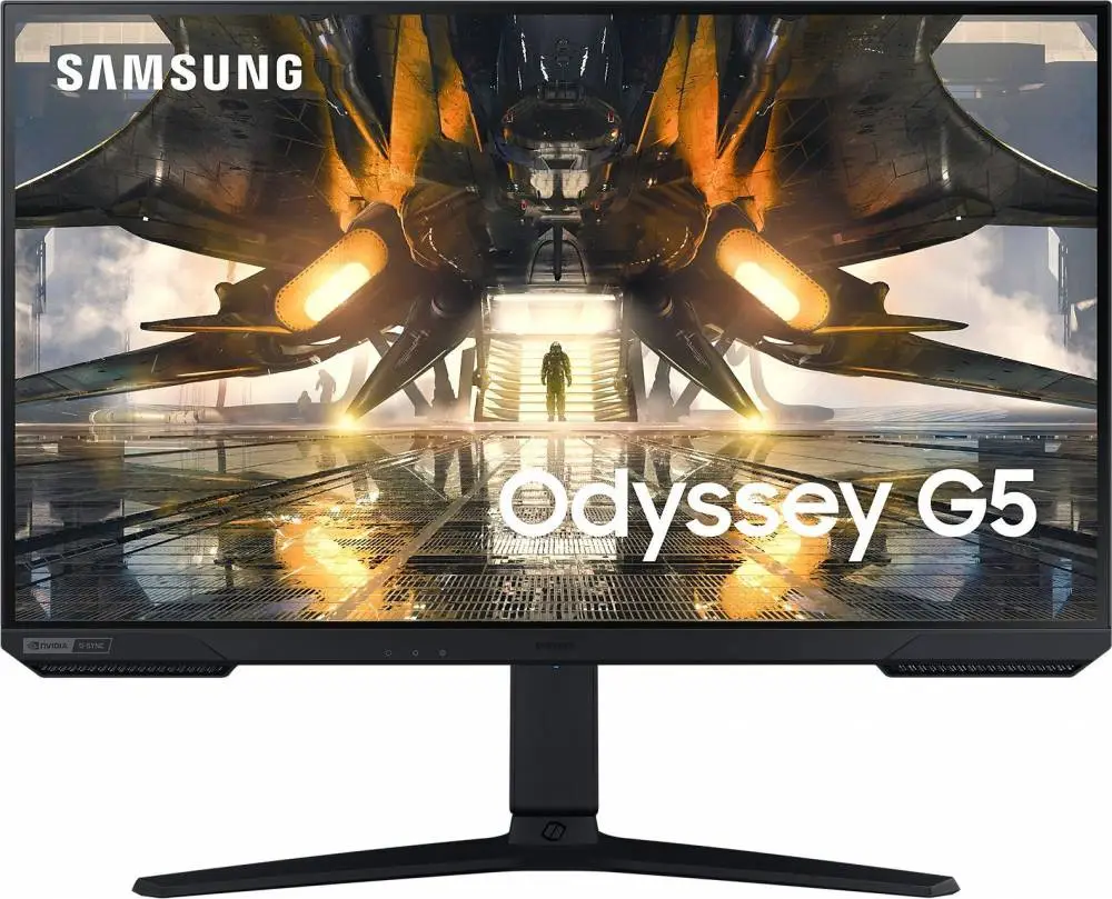 Монитор Samsung LS27AG500PPXEN 27" Odyssey G50A, IPS, QHD 2560x1440 , 165 Hz, 1 ms, HDR10, AMD FreeSync, Черен