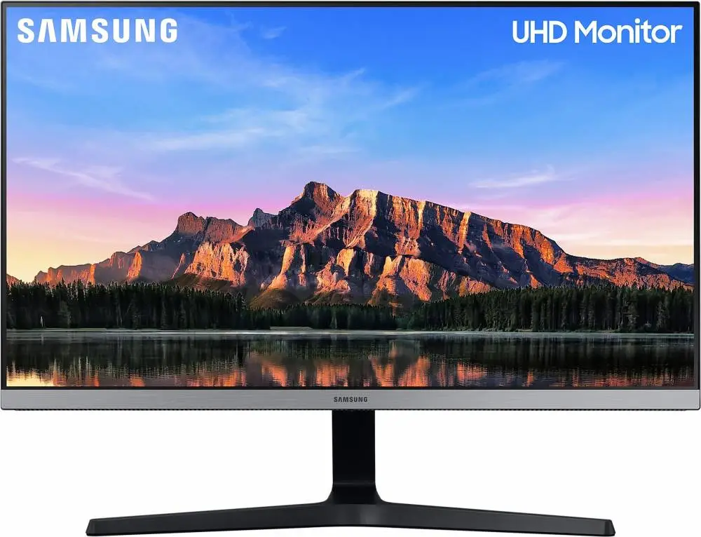 Монитор Samsung LU28R550UQPXEN, 28", IPS, UHD 4K 3840x2160, 60Hz, 4ms, HDR10, HDMI, DP