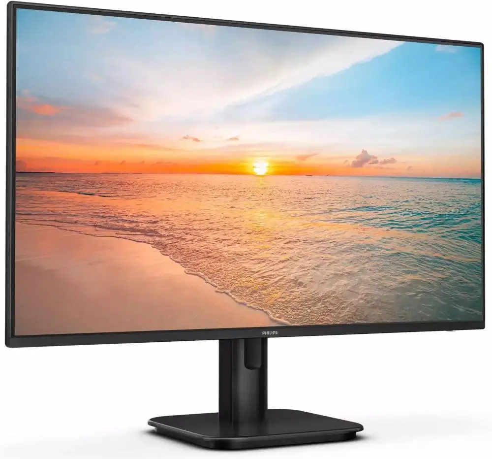 Монитор Philips 24E1N1100A/00 23.8" FHD 1920x1080, 100Hz, 1ms, HDMI, VGA, Black