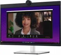 Монитор Dell P2724DEB Video Conferencing, 27", IPS, QHD 2560x1440, 60Hz, 5ms,  USB, HDMI, DP, RJ45, WebCam