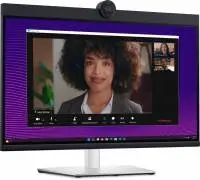 Монитор Dell P2724DEB Video Conferencing, 27", IPS, QHD 2560x1440, 60Hz, 5ms,  USB, HDMI, DP, RJ45, WebCam