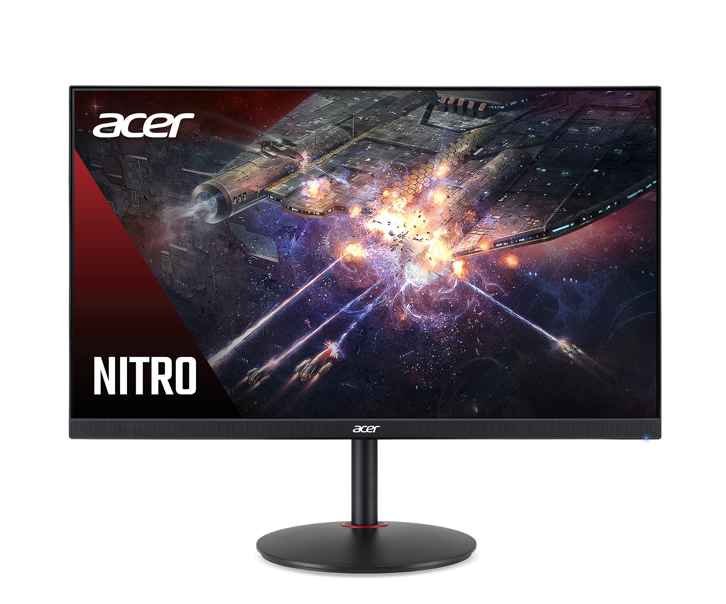 Монитор Acer Nitro XV240YPbmiiprx, 23.8", IPS, FHD 1920x1080, 144Hz, 1ms, HDR10, AMD FreeSync, 2xHDMI, 1xDP - UM.QX0EE.P01