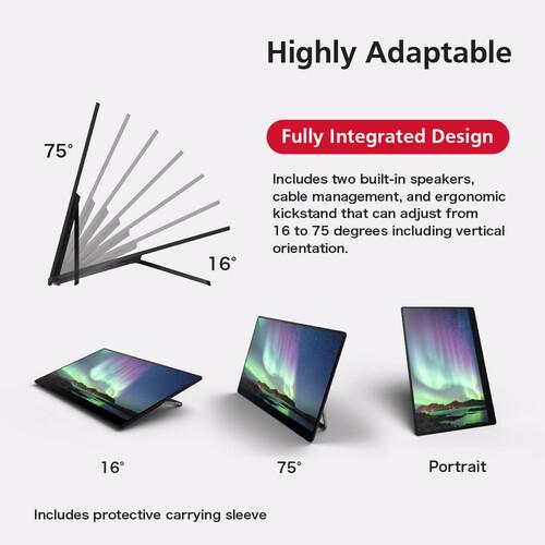 Преносим тъч монитор  RICOH 150, OLED, 15.6", 560г, USB-C