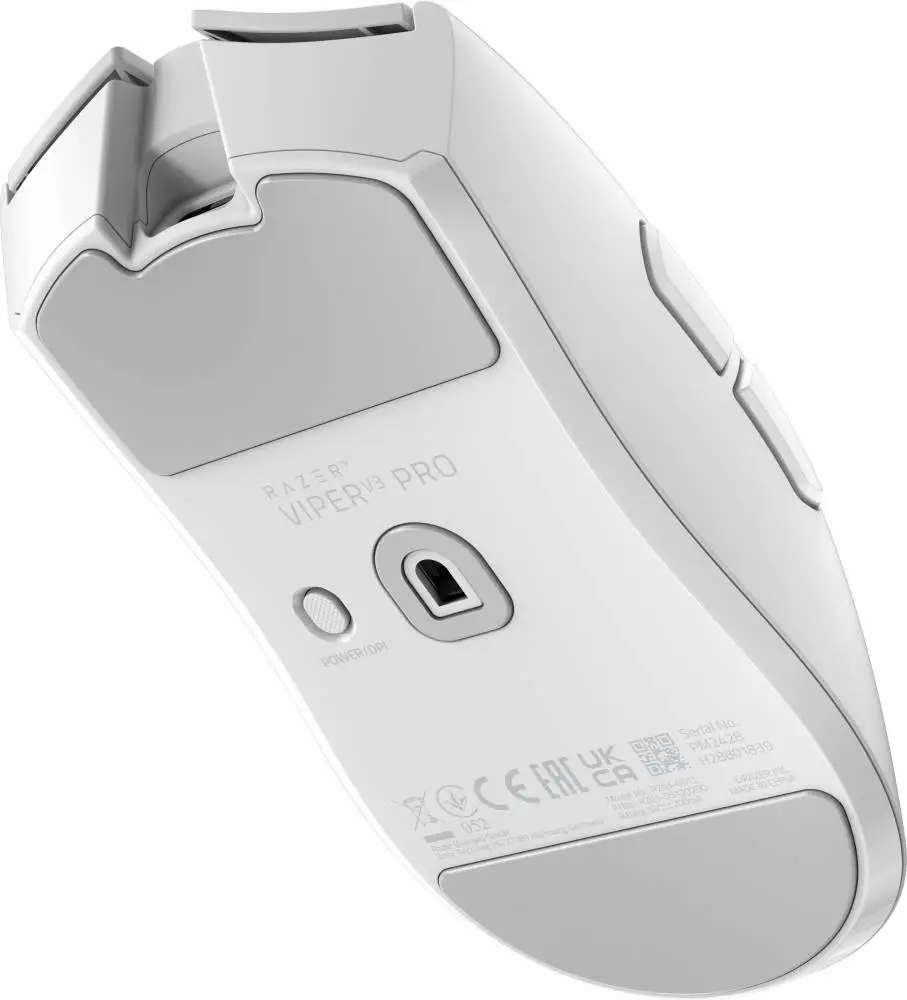 Геймърска мишка Razer Viper V3 Pro White Gaming Mouse HyperSpeed Wireless - RZ01-05120200-R3G1 