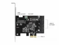 Карта Delock, PCI Express x1 към USB 3.0 Pin Header