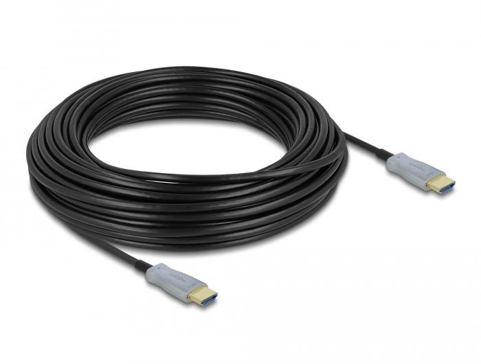 Оптический кабель Delock, HDMI 4K, 60 Hz, 20 m