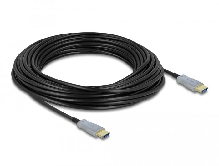 Оптический кабель Delock, HDMI 4K, 60 Hz, 50 m