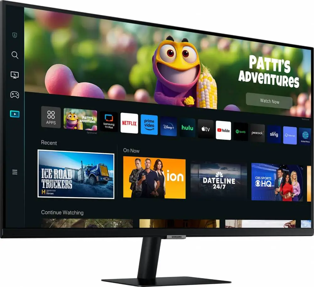 Монитор Samsung Smart M5 LS32CM500EUXDU, 32", VA, FHD 1920x1080, 60Hz, 4ms, HDMI, WiFi, USB, Bluetooth 5.2