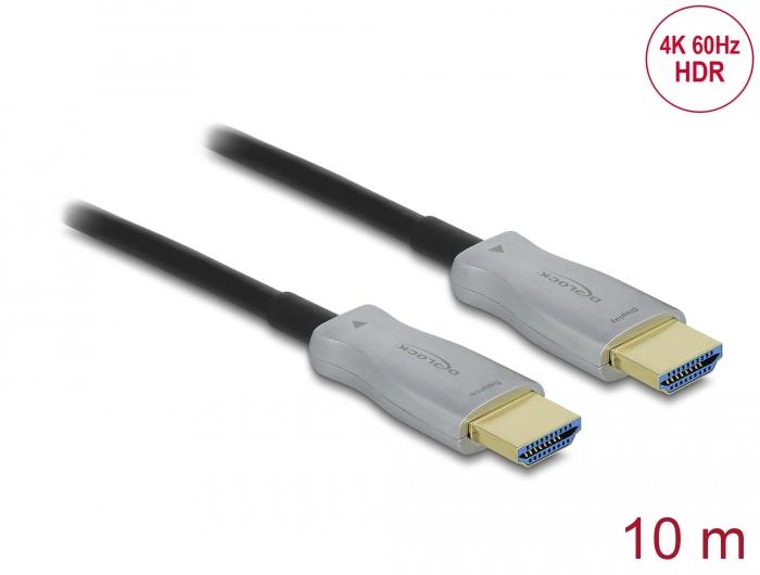 Cavo ottico Delock, HDMI 4K, 60 Hz, 10 m