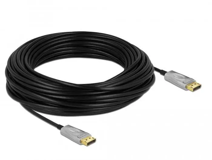Оптичний кабель Delock, Активний, DisplayPort 1.4, 8K, 25 м