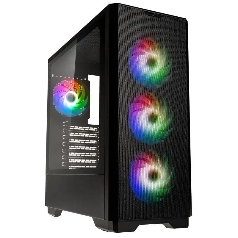 Кутия Kolink Unity Solar ARGB Mesh Mid-Tower Black