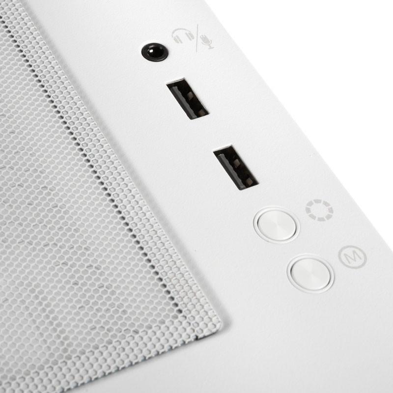 Кутия Kolink Unity Solar ARGB Mesh Mid-Tower White