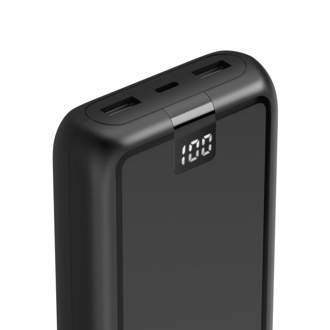 HAMA Външна батерия Power pack "Performance 24", 24000 mAh, 3 изхода: USB-C, 2x USB-A