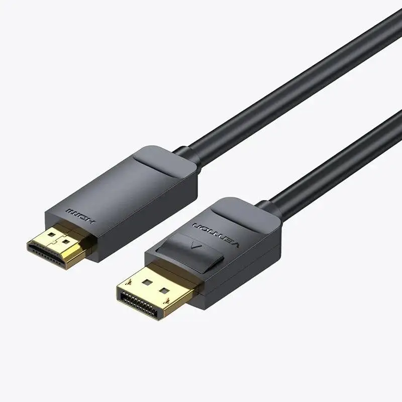 Vention кабель Cable DisplayPort to HDMI 3.0m - 4K, Gold Plated - HFOBI