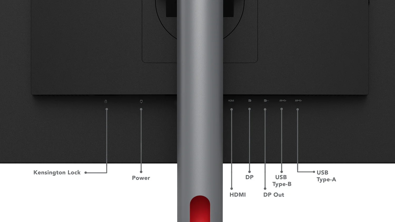 Монитор Lenovo ThinkVision P27q-30 27", IPS, QHD 2560x1440, 60Hz, 4ms, HDMI, DP, USB Hub - 63A2GAT1EU 