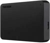 Външен диск Toshiba Canvio Basics 1TB 2.5" USB 3.2 Black - HDTB510EK3AA