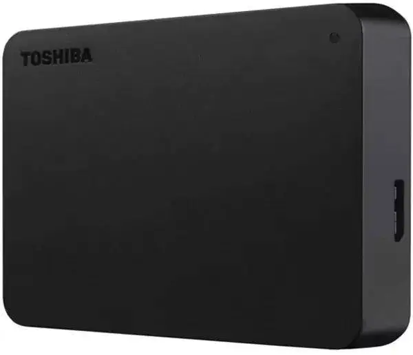 Външен диск Toshiba Canvio Basics 1TB 2.5" USB 3.2 Black - HDTB510EK3AA