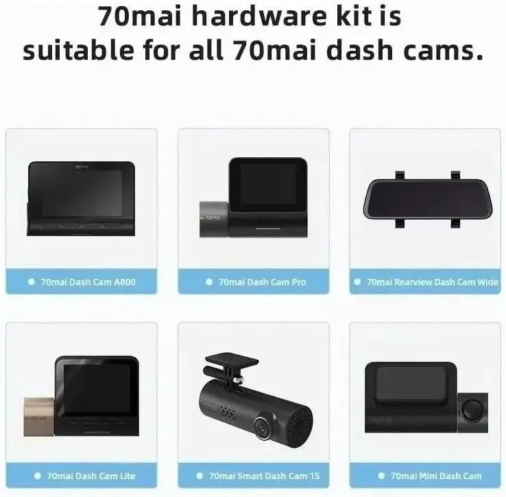 70mai Монтажен комплект Hardwire Kit - Micro USB Midrive-UP02