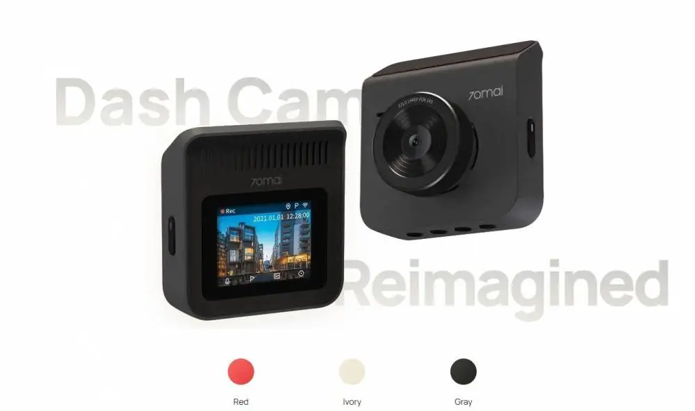 70mai Видеорегистратор Dash Cam A400 Grey