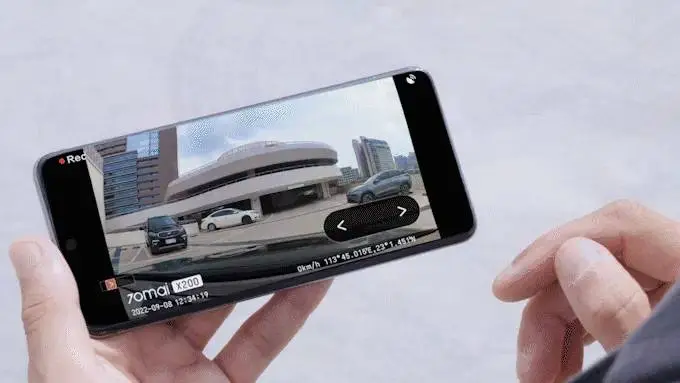 70mai Видеорегистратор Dash Cam Omni 64G Black