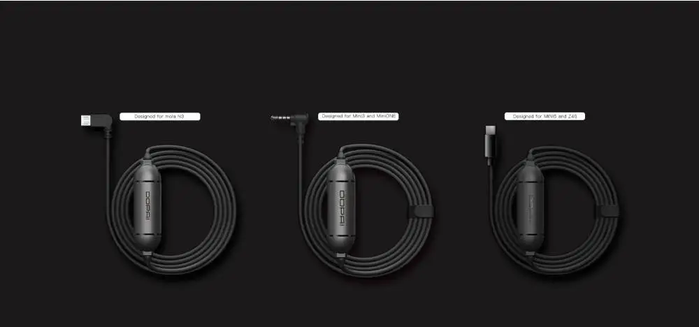 DDPAI Монтажен комплект IPS Hardwire Kit - Type-C A-HC12 module - 24H Parking Monitoring, Timelapse, Power Management