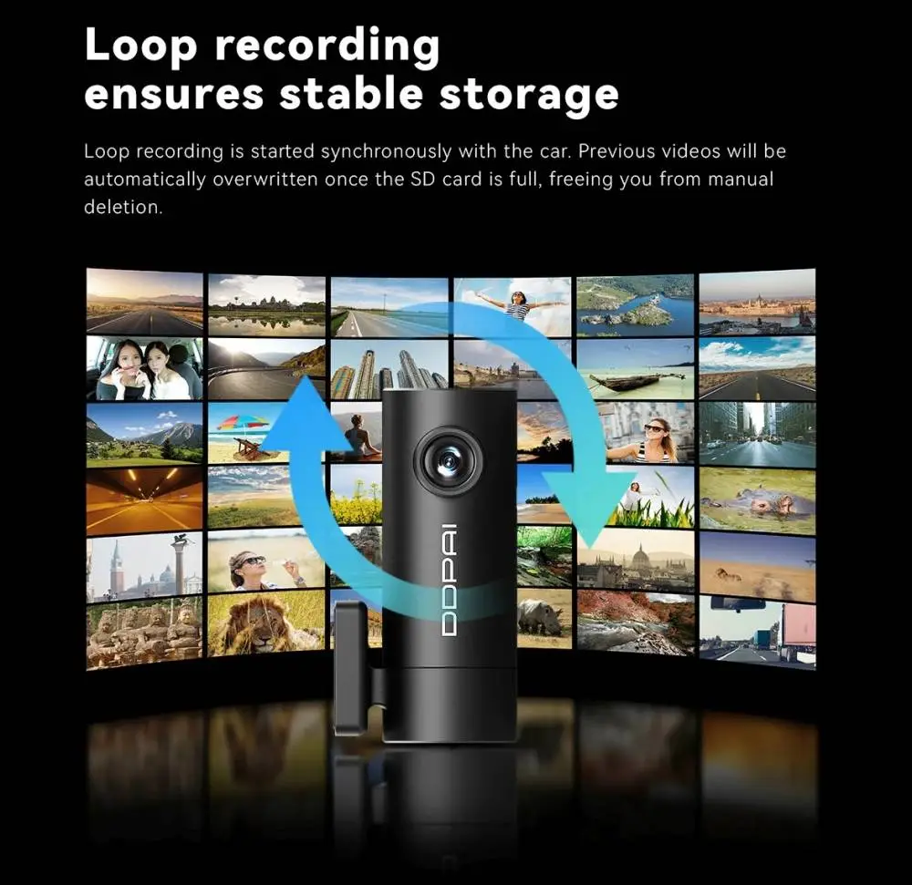 DDPAI Видеорегистратор Dash Cam MINI PRO