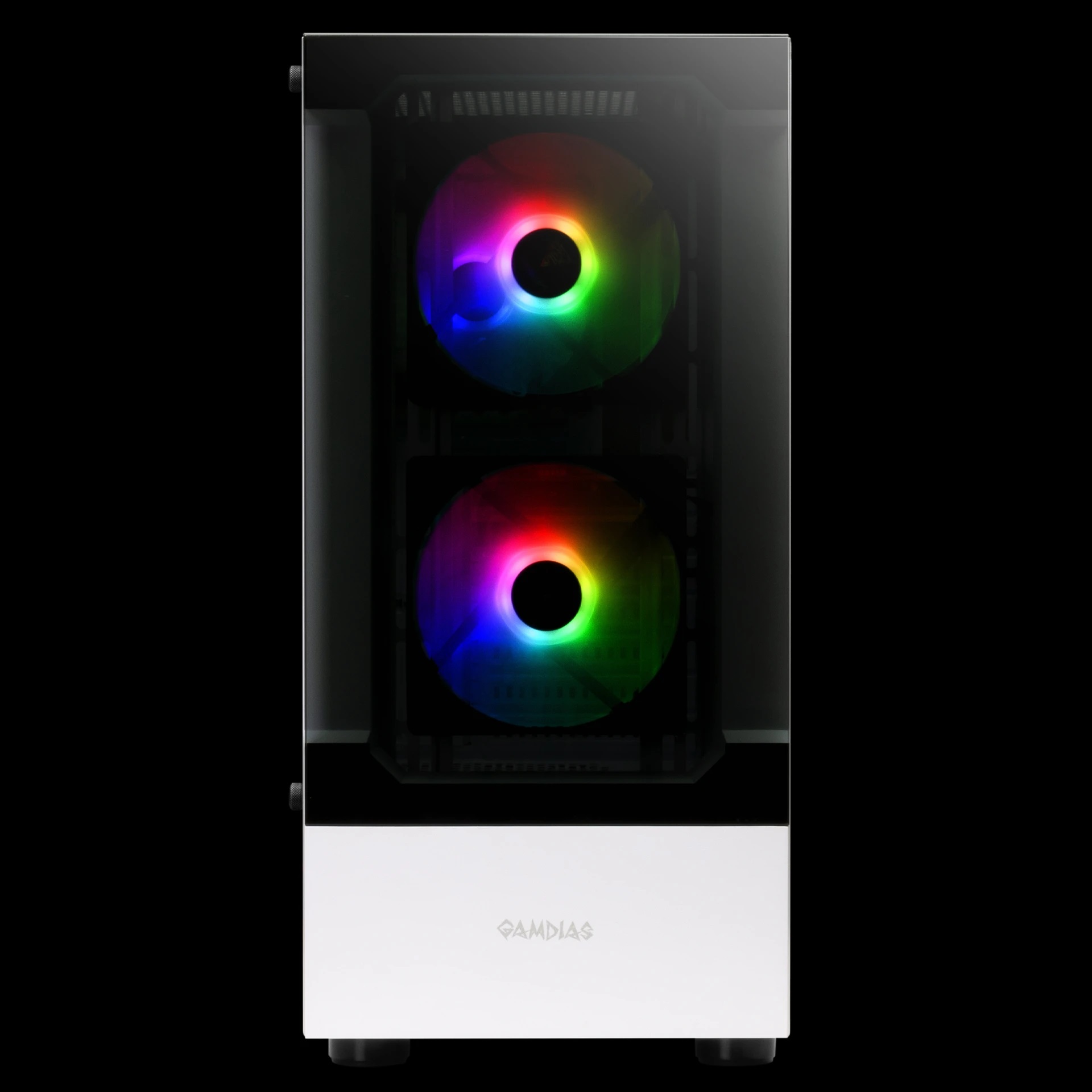 Кутия Gamdias TALOS E3 aRGB White Case ATX Tempered Glass