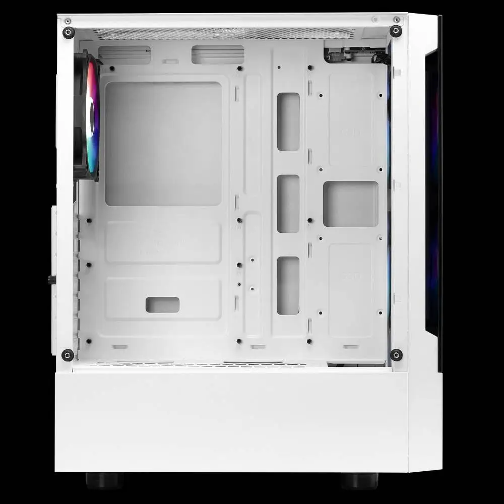 Кутия Gamdias TALOS E3 aRGB White Case ATX Tempered Glass