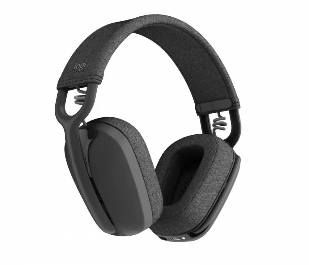 Блутут слушалки Logitech Zone Vibe 125, Микрофон, Черни