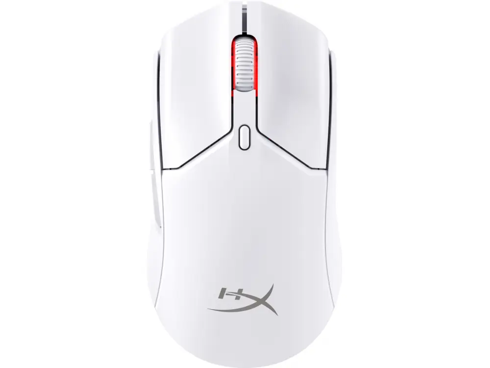 Геймърска мишка HyperX Pulsefire Haste 2 Mini, Wireless, RGB, USB, Бял